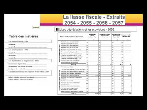 La liasse fiscale : extrait 2056 et provisions