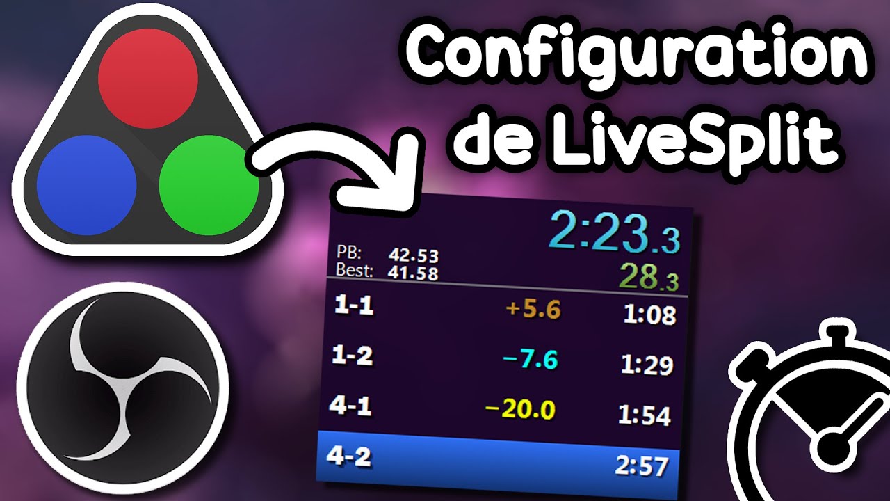 Configurer un Timer de Speedrun (Tutoriel LiveSplit, 2024)