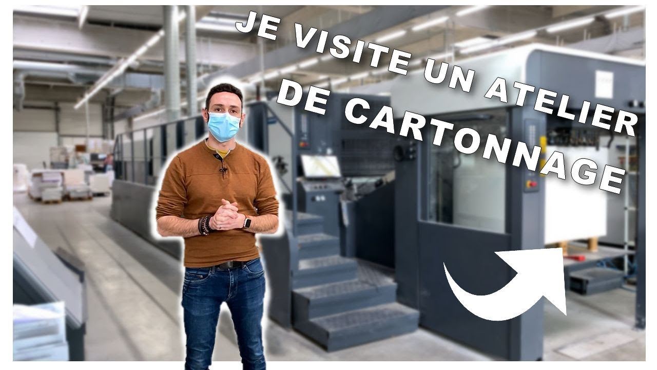 Je visite un atelier de CARTONNAGE !! [ REPORTAGE ]