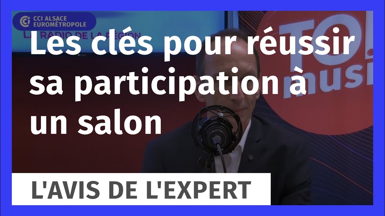 Réussir sa participation à un salon professionnel — CCI Alsace Eurométropole
