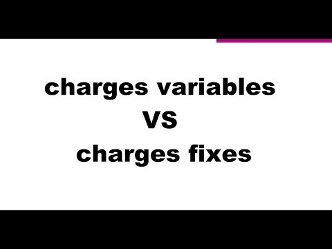 Charges variables et charges fixes : quelle différence ? — Performance Éducation