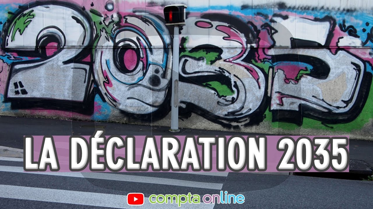 La déclaration 2035 expliquée par Compta Online