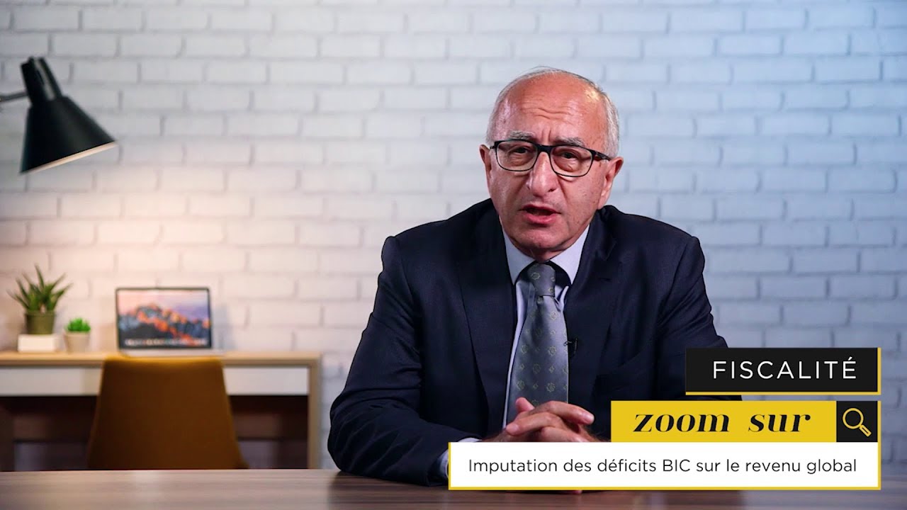 Imputation des déficits BIC sur le revenu global