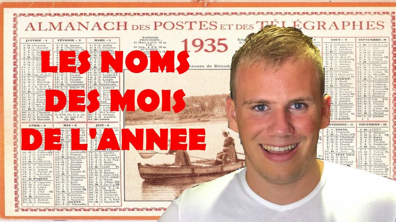 DECRIPTMAN - LES NOMS DES MOIS DE L