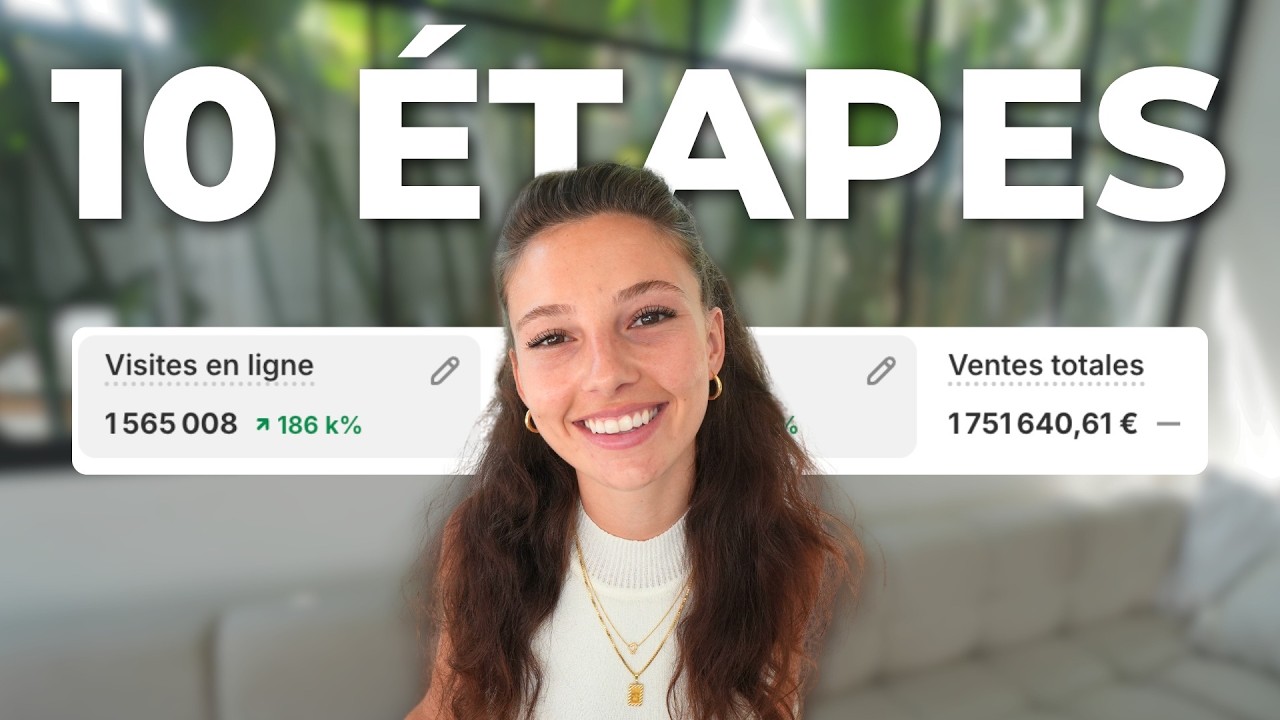 10 ÉTAPES pour augmenter ton TAUX DE CONVERSION sur SHOPIFY ? (Facile et Rentable)
