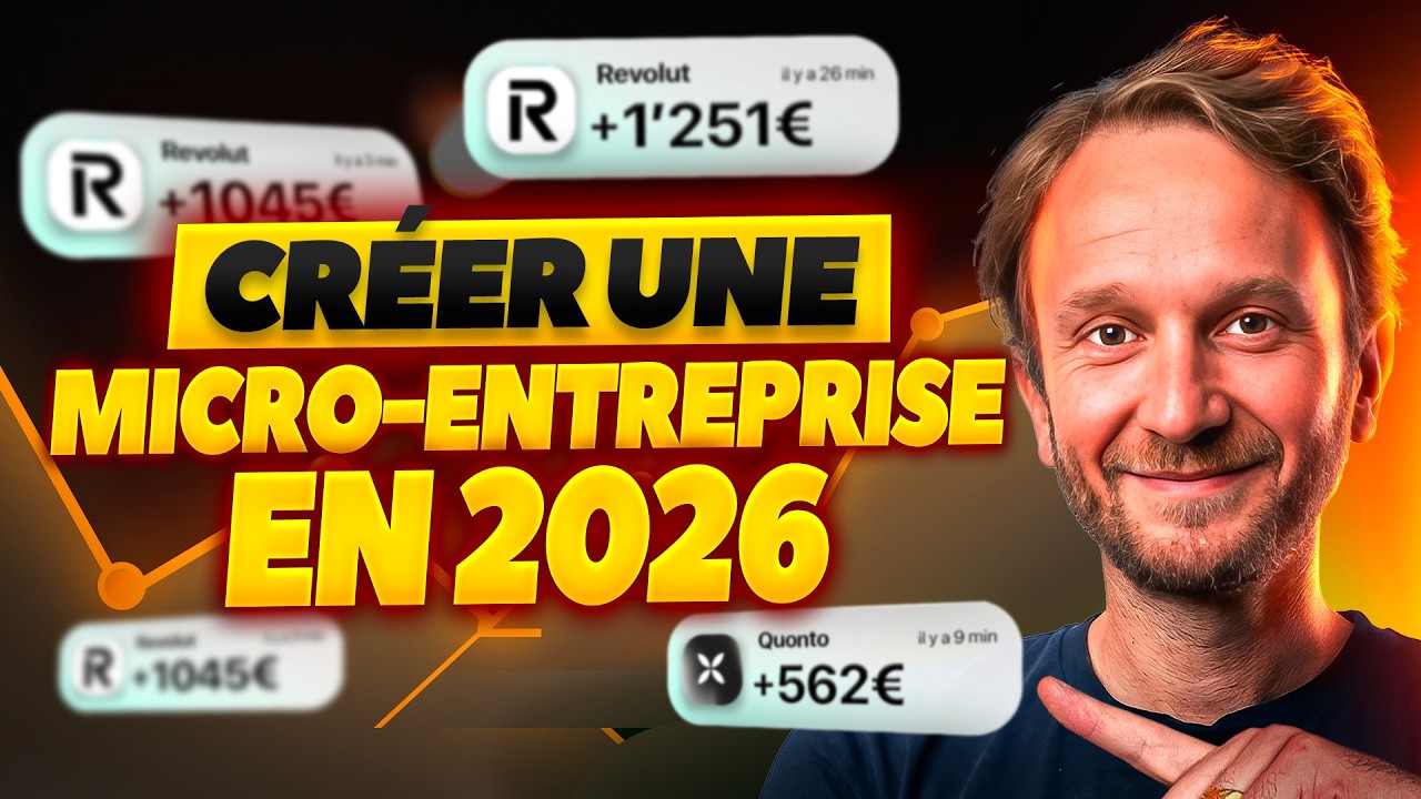 Créer une micro-entreprise en 2026 : guide vidéo LegalPlace