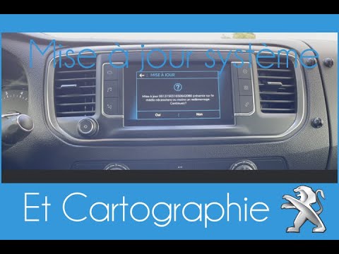 Mettre à jour le système et la cartographie Peugeot (208, 508, 2008, 3008, 5008, expert et autre)