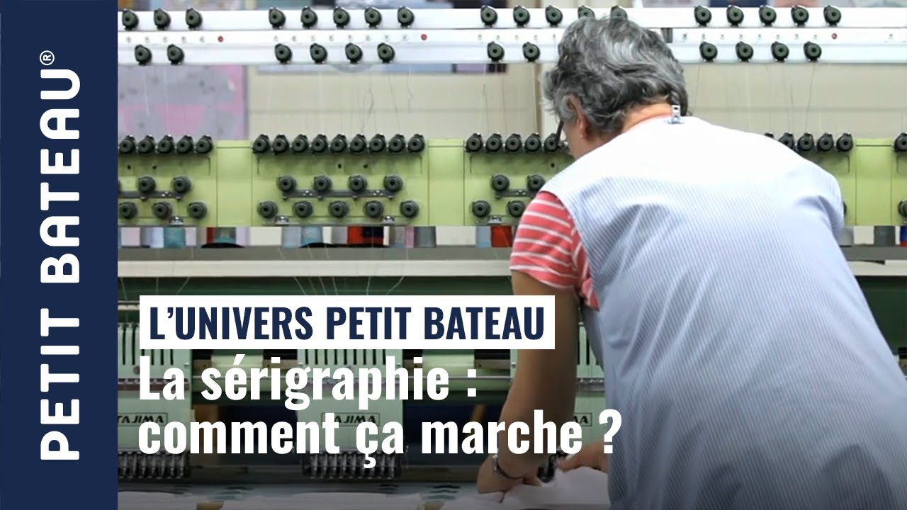 Petit Bateau : comment fonctionne la sérigraphie textile