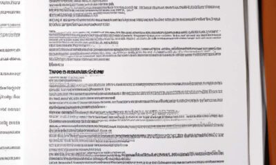 Document de statuts d’une société