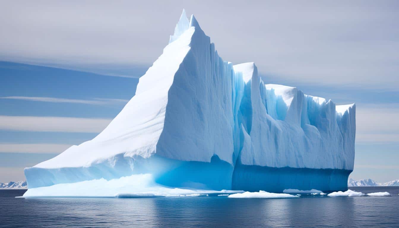 Iceberg illustrant les difficultés cachées d’une entreprise