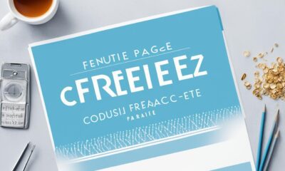 page de garde francais