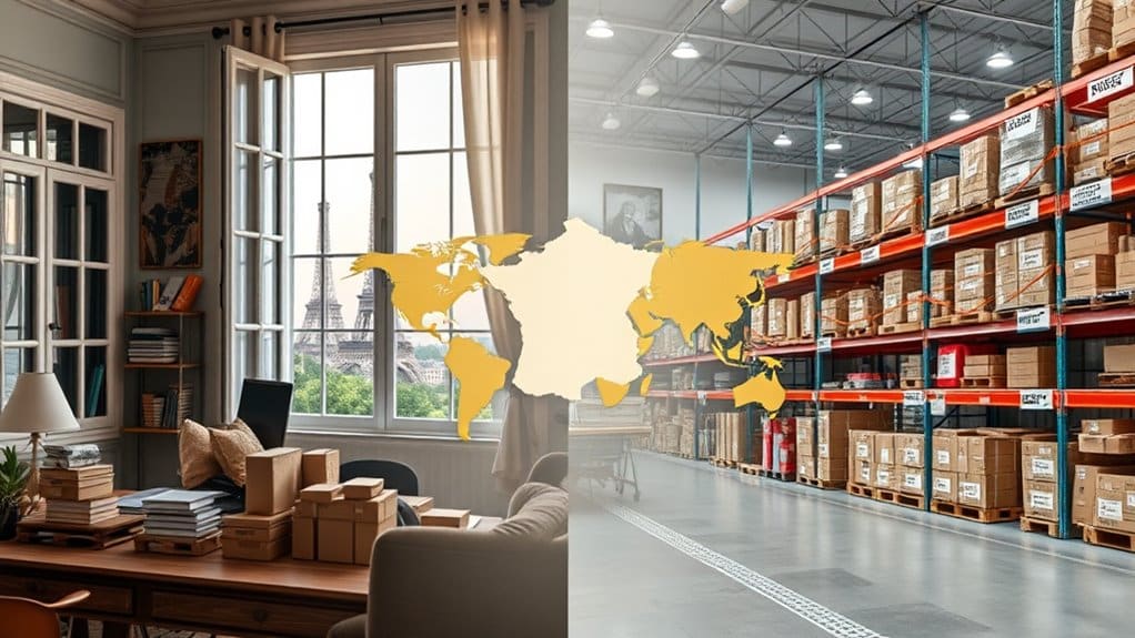 local versus international offers