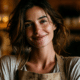 restauratrice gérant son assurance sur tablette