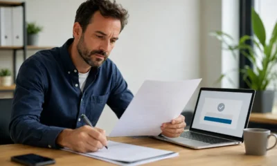 Dirigeant transmettant son justificatif d’immatriculation pour débloquer le capital social