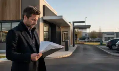 Entrepreneur étudiant l’implantation d’une franchise de restauration rapide