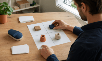 Entrepreneure étudiant quatre options de croissance produit et marché