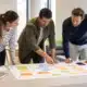 Business Model Canvas rempli pour un logiciel SaaS de devis destiné aux artisans