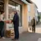 Commerçants exploitant un magasin alimentaire de proximité