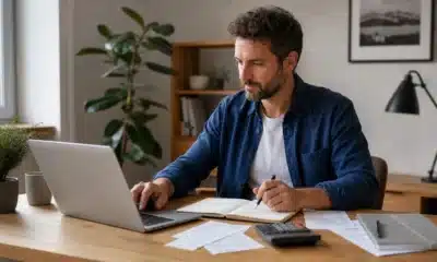 Consultant indépendant suivant ses recettes pour le régime micro-BNC 2026