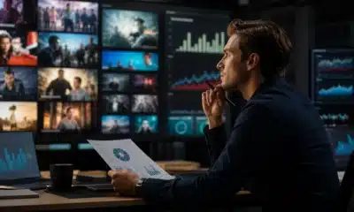 Analyste étudiant la concurrence entre plateformes de streaming et autres loisirs