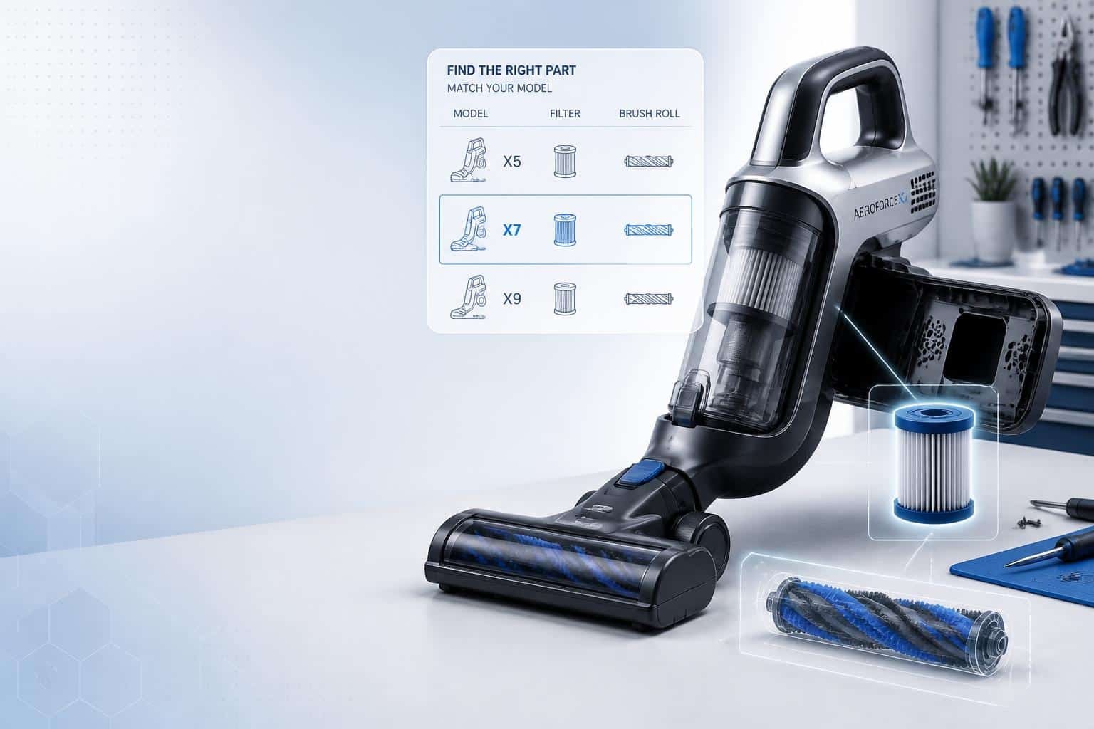 Réparer un Dyson : les bonnes pièces pour durer