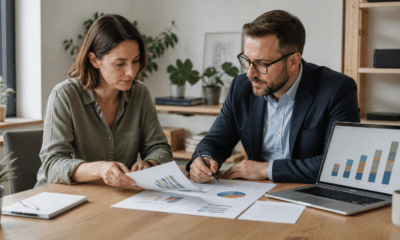 Dirigeante analysant la structure de coûts de son entreprise