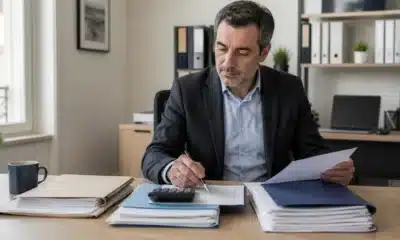 Comptable ventilant les créances et dettes du tableau 2057 par échéance