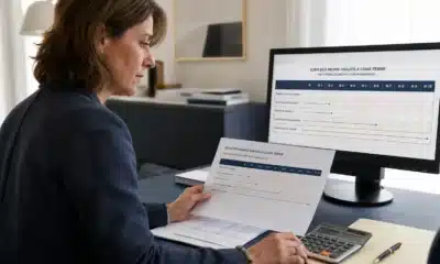 Comptable contrôlant le suivi des moins-values du tableau 2059-C 2026