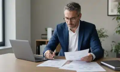 Responsable financier vérifiant les filiales et participations du tableau 2059-G 2026