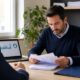 Dirigeant étudiant des factures pour une cession Dailly avec sa banque
