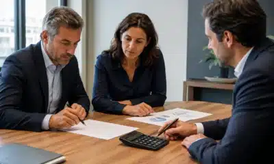 Cédant et acquéreur analysant le calcul d’un complément de prix earn-out