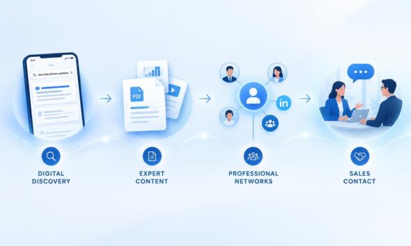 Visibilité digitale B2B : transformer les visiteurs en prospects